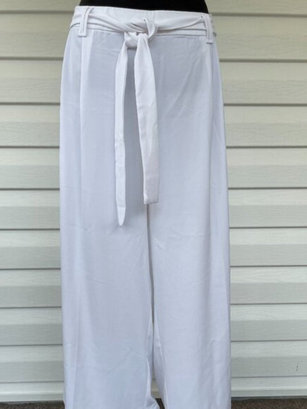NWT CATO Belted Wide Leg Crops- Plus 22/24 White